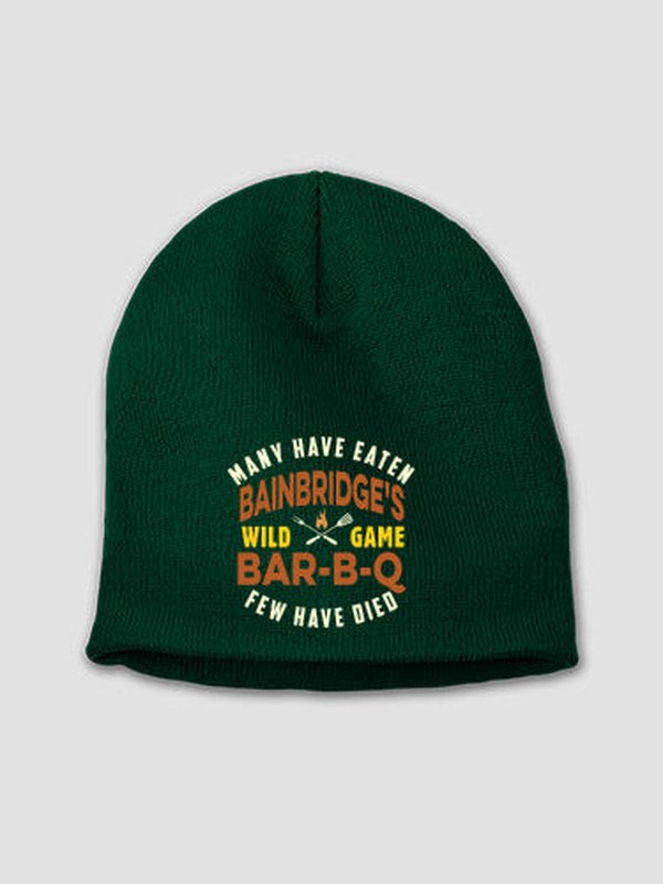 Wild Game Few Have Died BBQ : Embroidered Beanies
