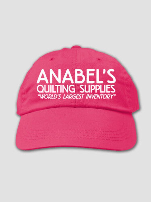 Quilting Supplies : Embroidered Baseball Hats