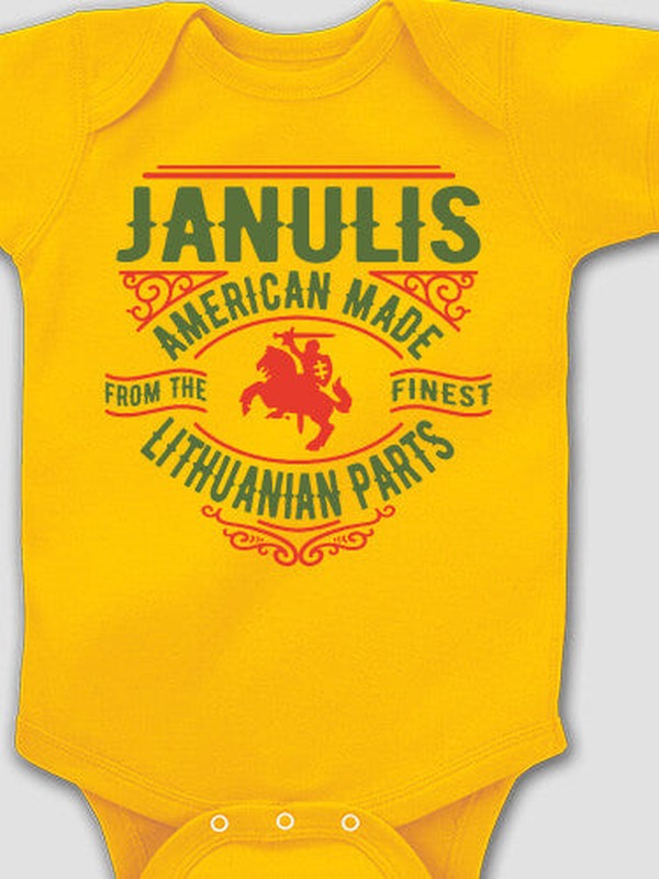 Lithuanian Parts : Printed Baby Bodysuits