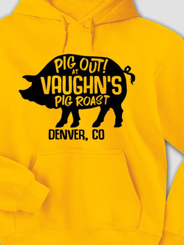 Pig Roast : Printed Hoodies product image 3