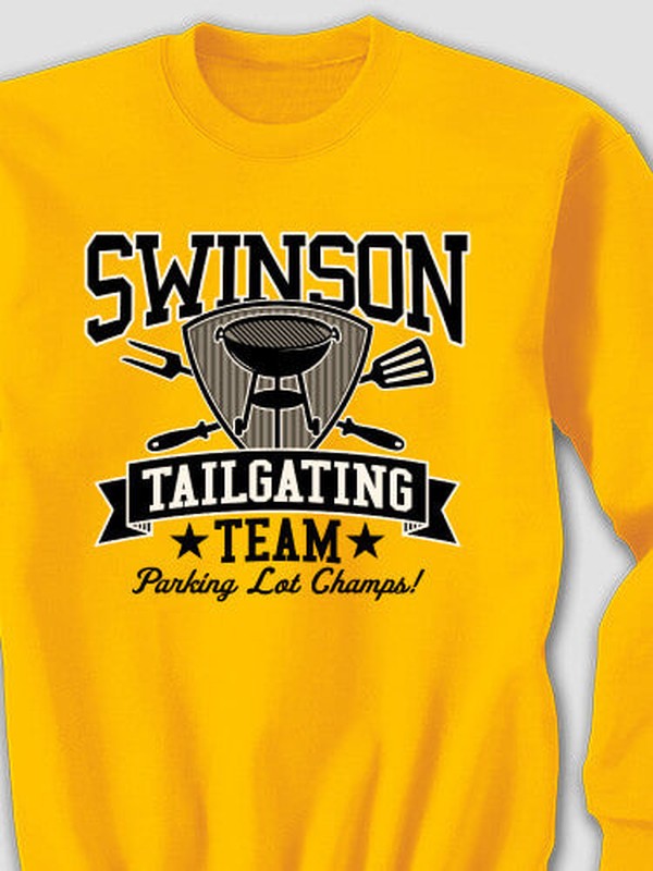 Tailgating Team : Printed Sweatshirts product image 3