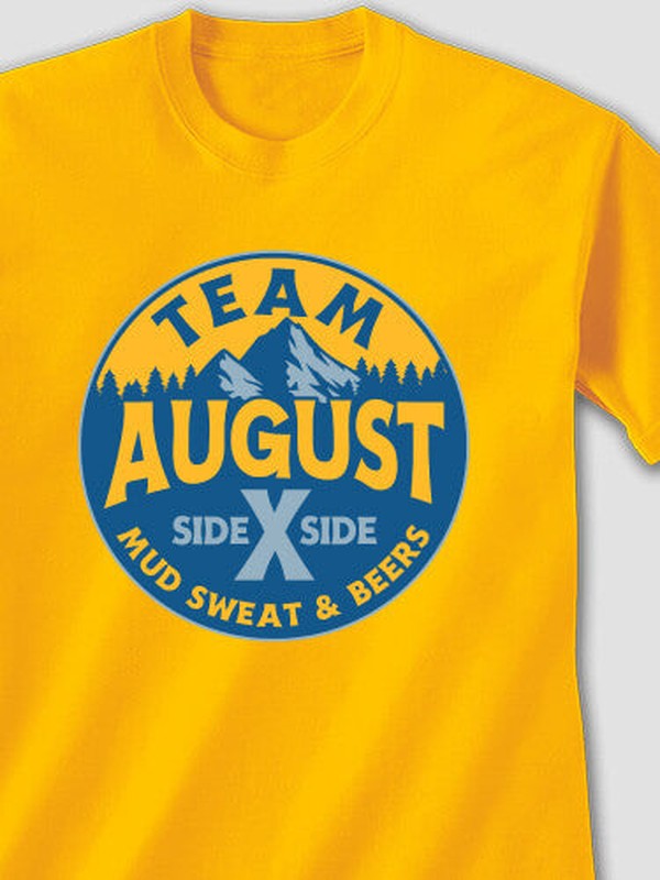 Team Side By Side : Printed T-Shirts
