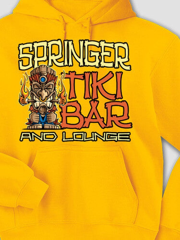 Tiki Bar : Printed Hoodies product image 3