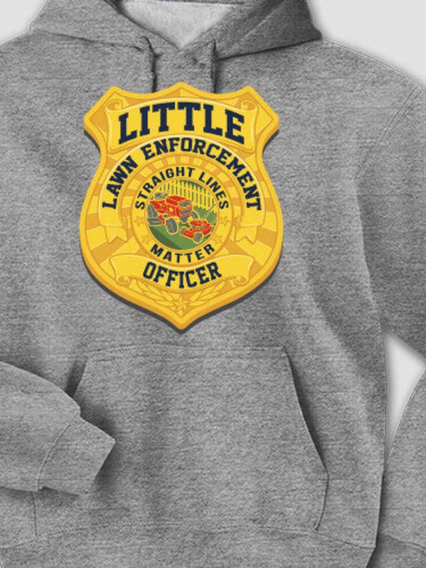 Lawn Enforcement : Printed Hoodies product image 1