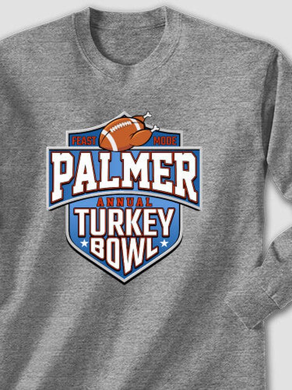 Turkey Bowl : Printed Long Sleeves