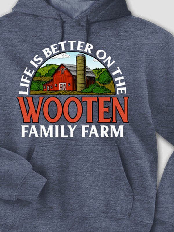 Life Is Better Farm : Printed Hoodies product image 5