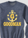 Nautical Monogram : Printed Sweatshirts product image 1
