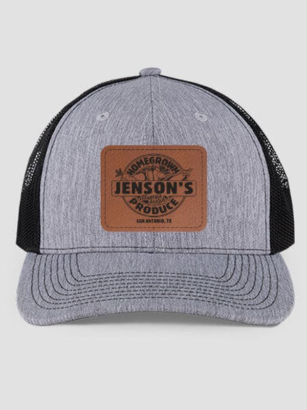 Homegrown Produce : Structured Trucker Hats with Patch