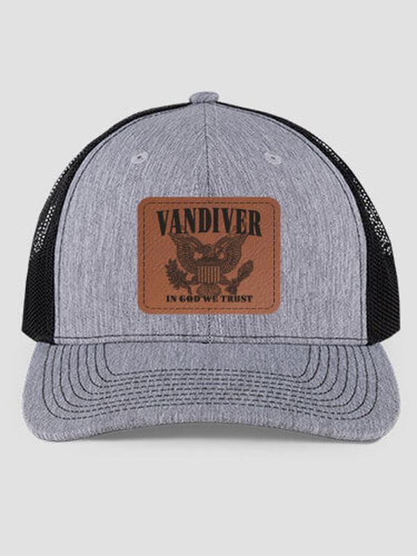 In God We Trust : Structured Trucker Hats with Patch
