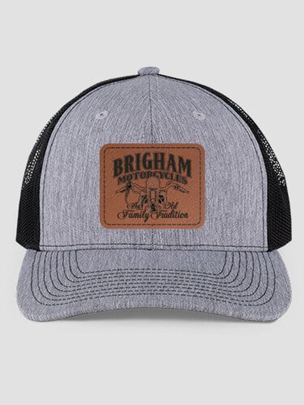 Motorcycle Family Tradition : Structured Trucker Hats with Patch