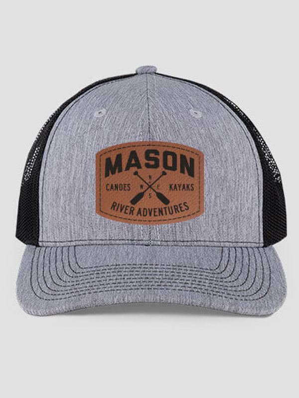 River Adventures : Structured Trucker Hats with Patch