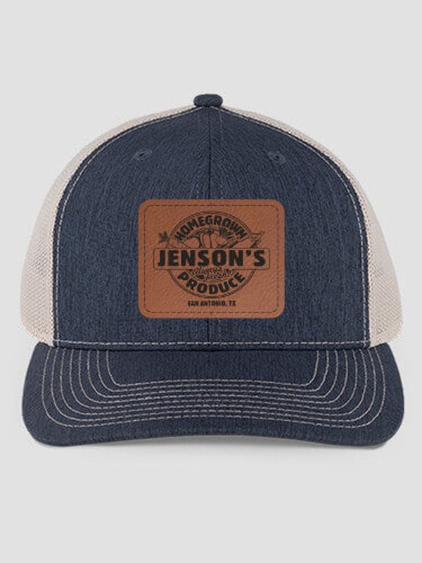 Homegrown Produce : Structured Trucker Hats with Patch