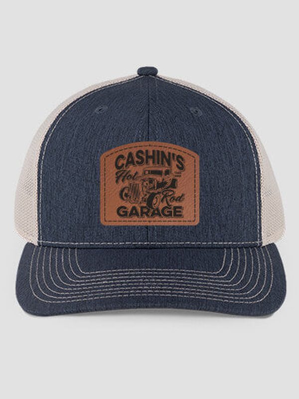 Hot Rod Garage : Structured Trucker Hats with Patch