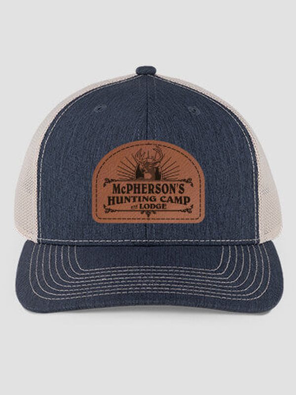 Hunting Camp : Structured Trucker Hats with Patch