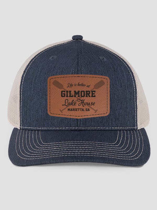 Lake House : Structured Trucker Hats with Patch