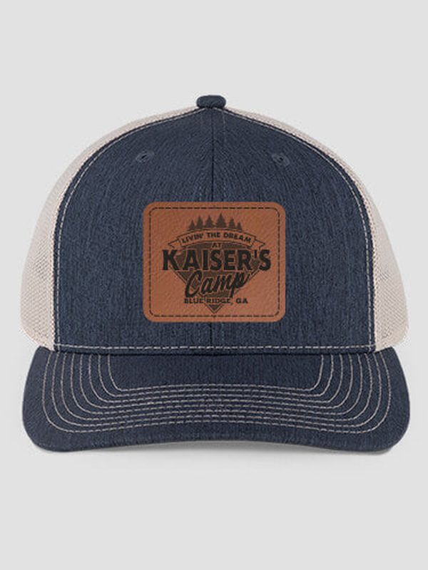 Livin' The Dream Camp : Structured Trucker Hats with Patch