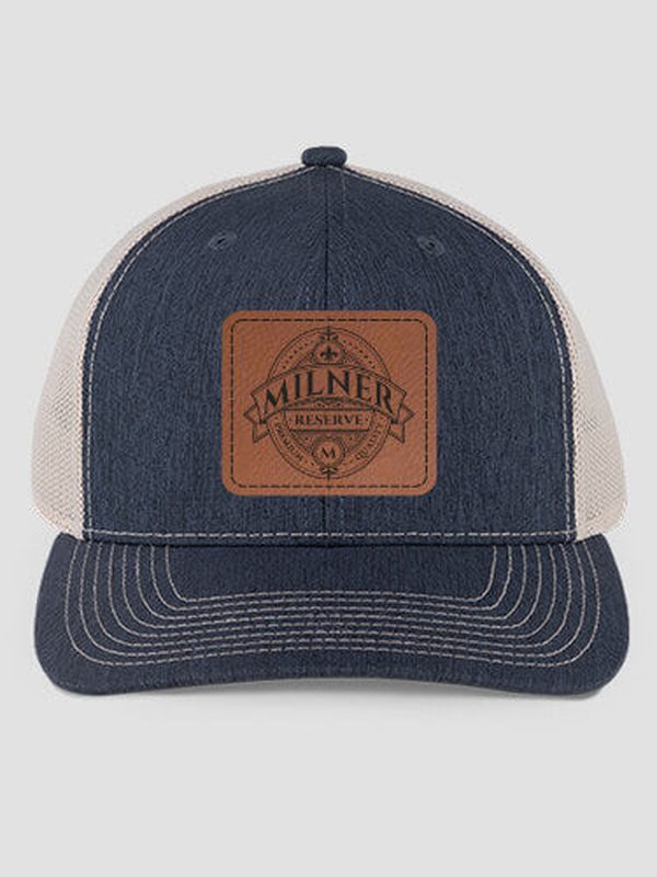 Reserve : Structured Trucker Hats with Patch