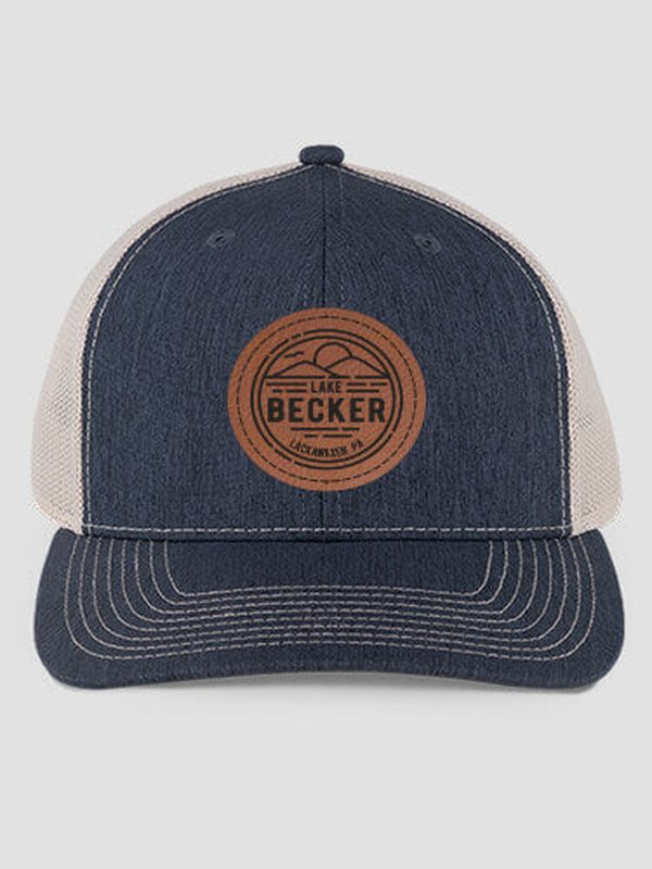 Vintage Lake : Structured Trucker Hats with Patch