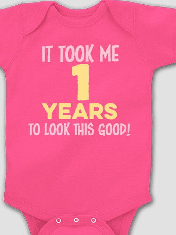 It Took Years : Printed Baby Bodysuits