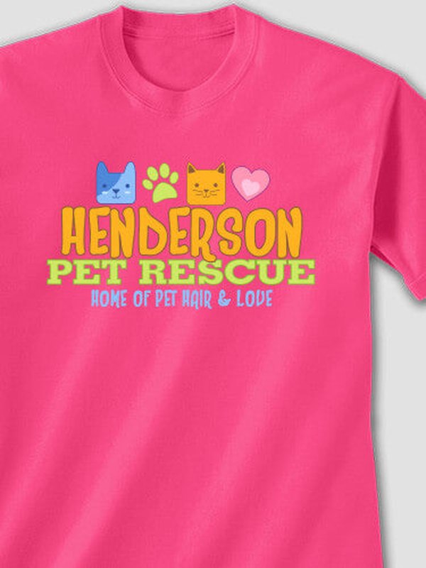 Pet Rescue : Printed T-Shirts