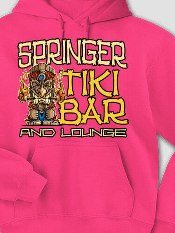 Tiki Bar : Printed Hoodies product image 4