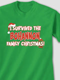 I Survived Christmas : Printed T-Shirts