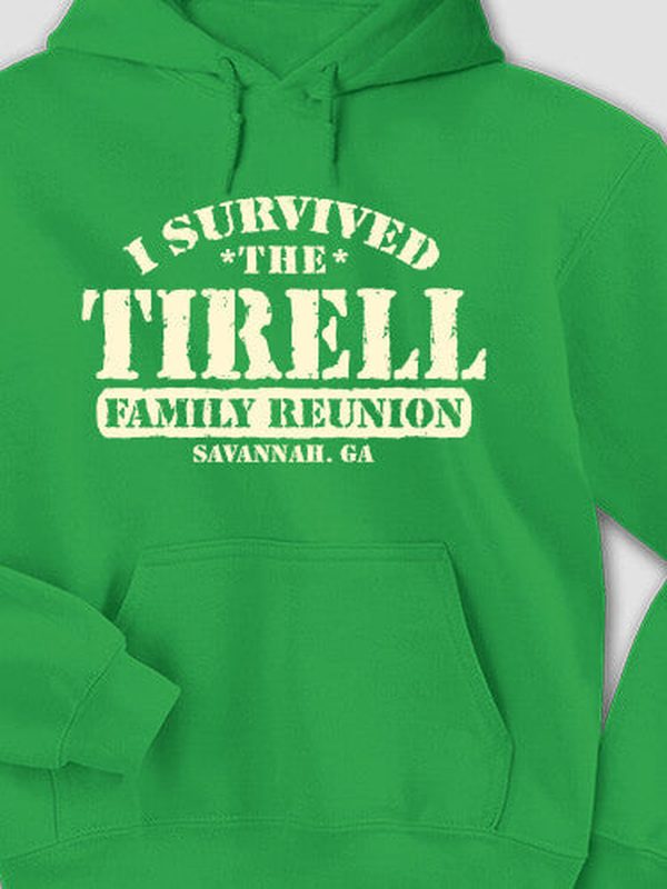 I Survived Reunion : Printed Hoodies product image 2