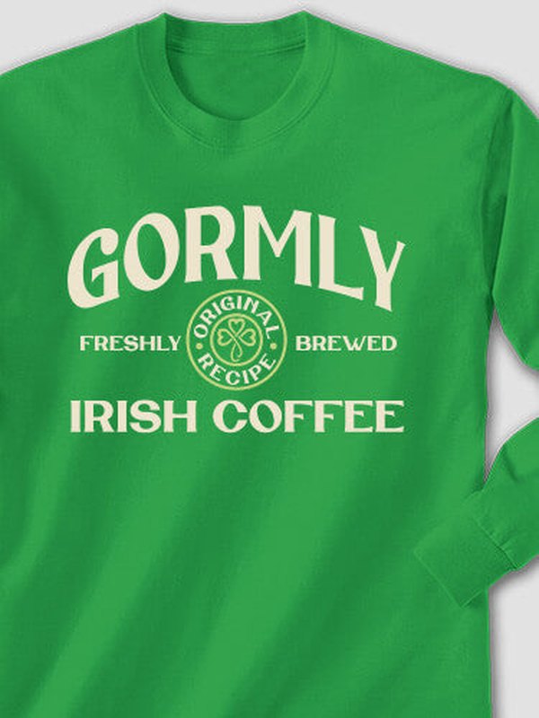 Irish Coffee : Printed Long Sleeves