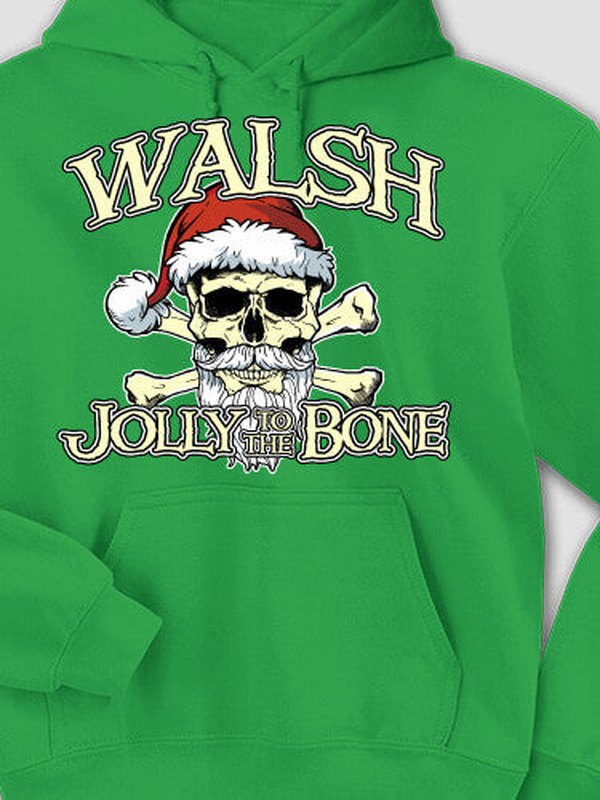 Jolly To The Bone : Printed Hoodies product image 2