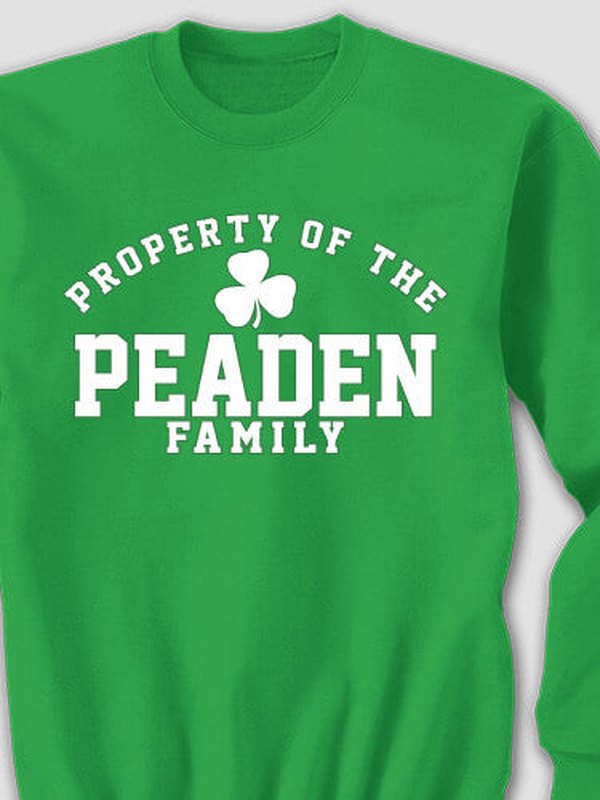 Property of Irish : Printed Sweatshirts product image 1