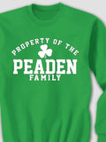 Property of Irish : Printed Sweatshirts product image 1