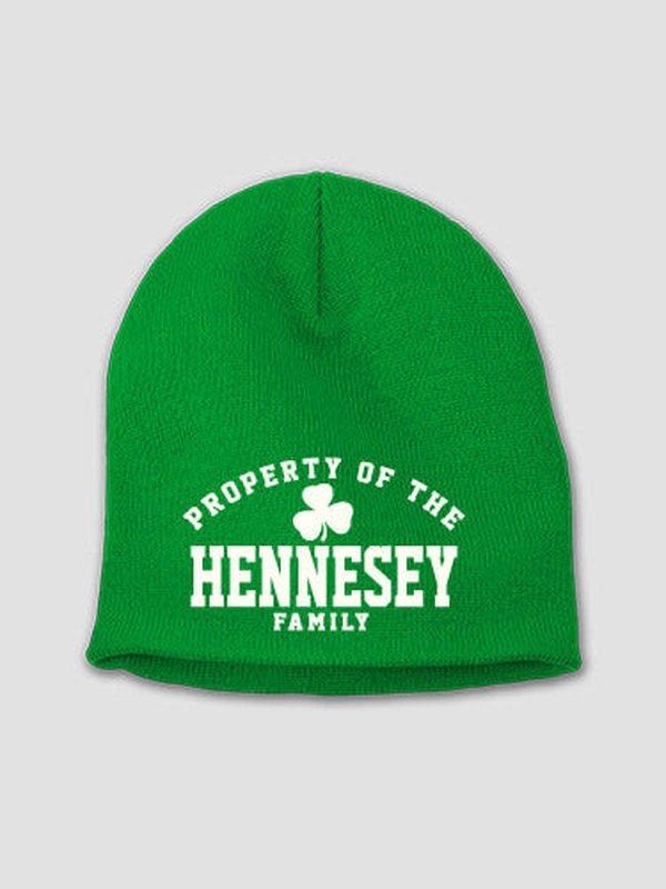 Property of Irish : Embroidered Beanies