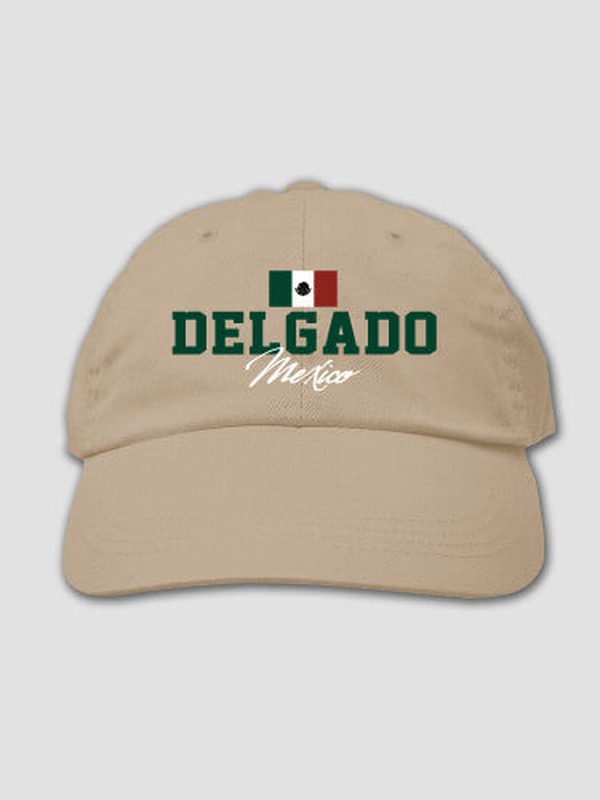 Mexican Flag : Embroidered Baseball Hats