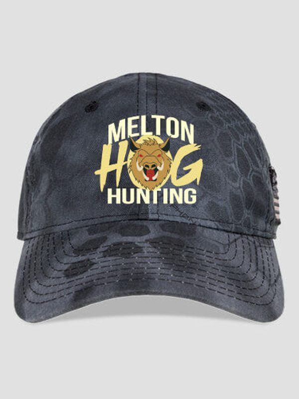 Hog Hunting : Embroidered Kryptek Tactical Camo Hats