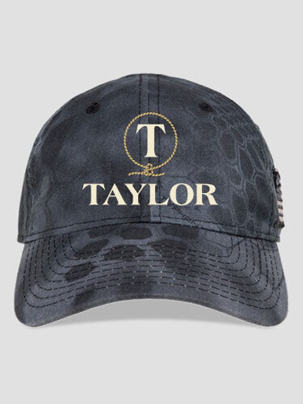 Lasso Monogram : Embroidered Kryptek Tactical Camo Hats