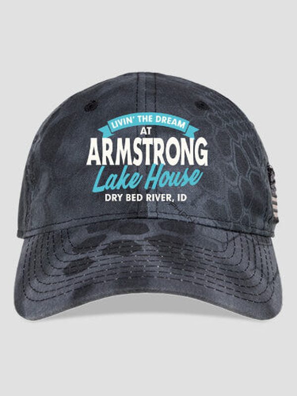 Livin' The Dream Lake House : Embroidered Kryptek Tactical Camo Hats