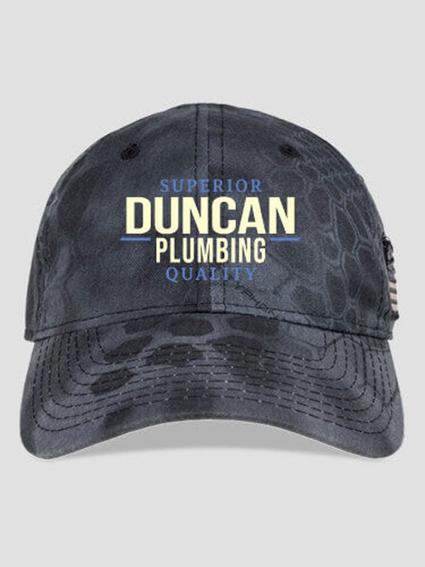 Plumbing : Embroidered Kryptek Tactical Camo Hats