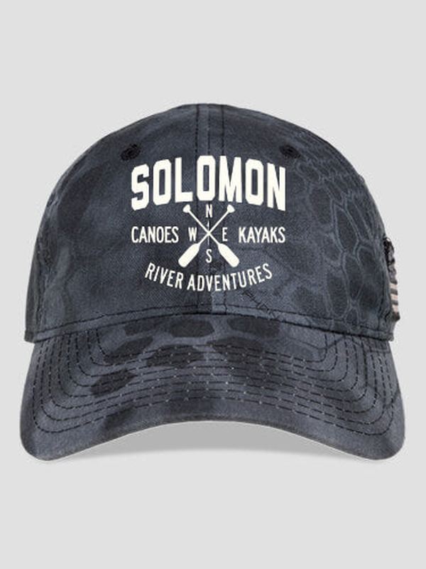 River Adventures : Embroidered Kryptek Tactical Camo Hats