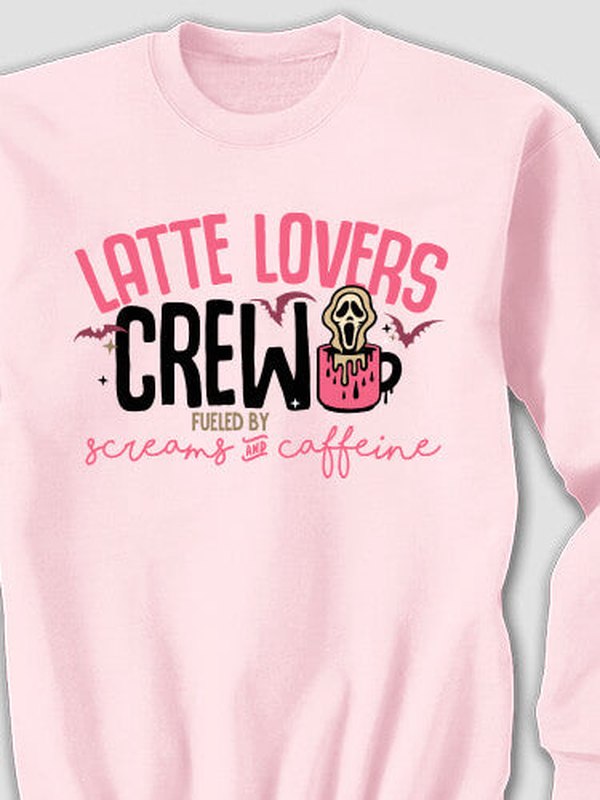 Screams And Caffeine : Printed Sweatshirts product image 2