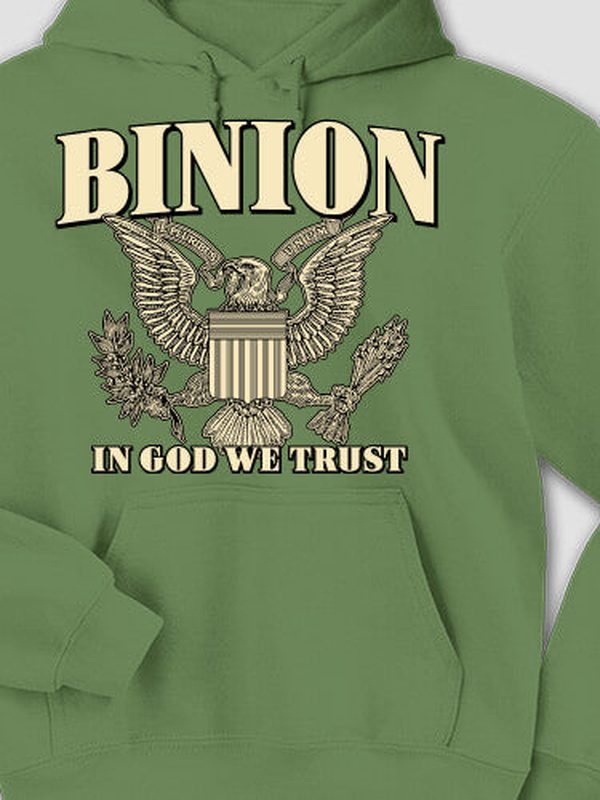 In God We Trust : Printed Hoodies product image 3