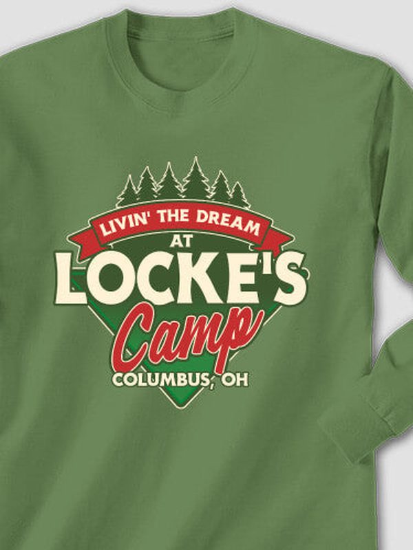 Livin' The Dream Camp : Printed Long Sleeves