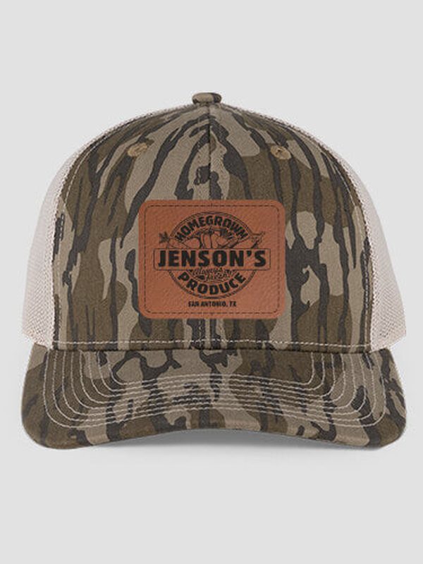 Homegrown Produce : Structured Trucker Hats with Patch