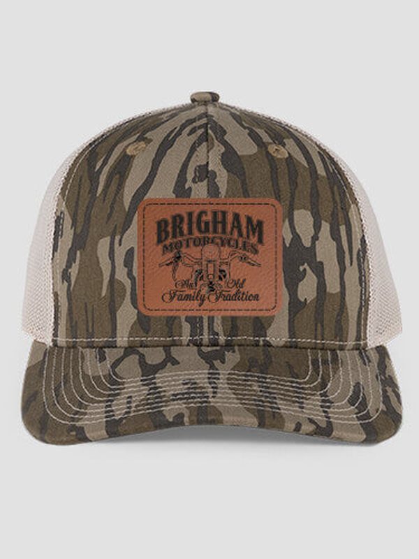 Motorcycle Family Tradition : Structured Trucker Hats with Patch