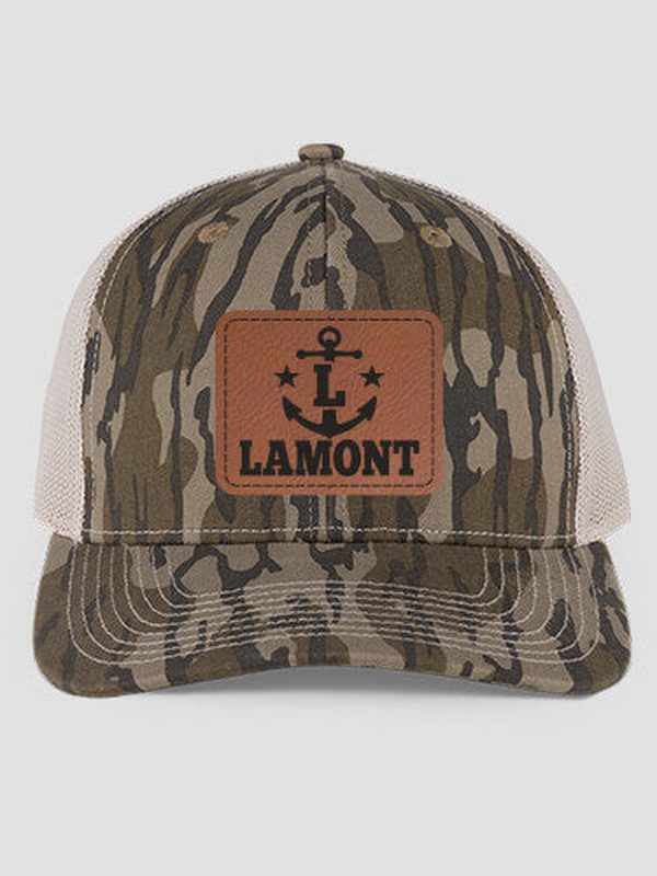 Nautical Monogram : Structured Trucker Hats with Patch