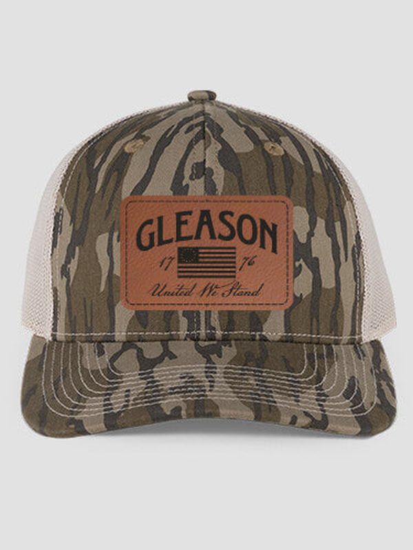 United We Stand : Structured Trucker Hats with Patch
