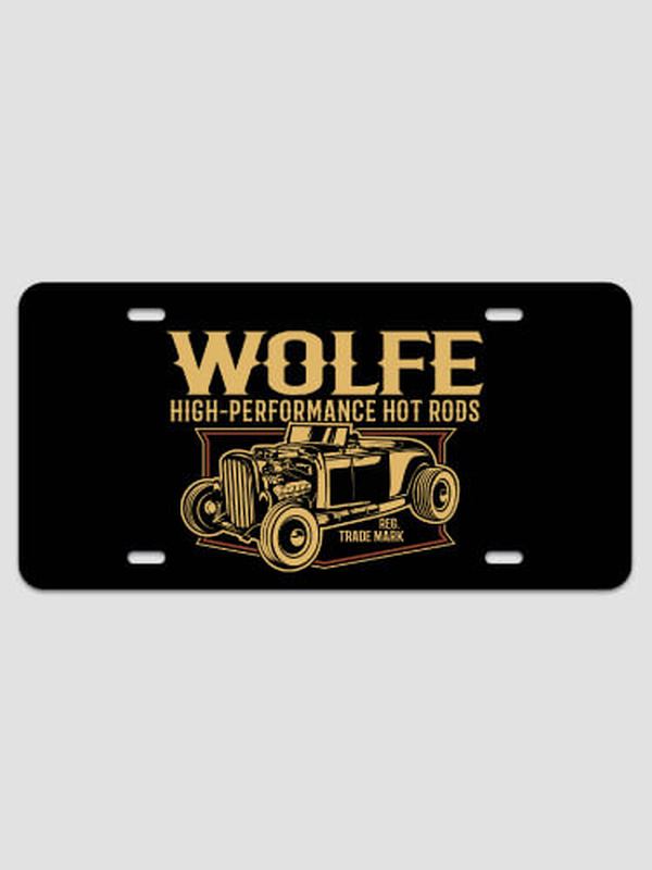 High-Performance Hot Rods : License Plates