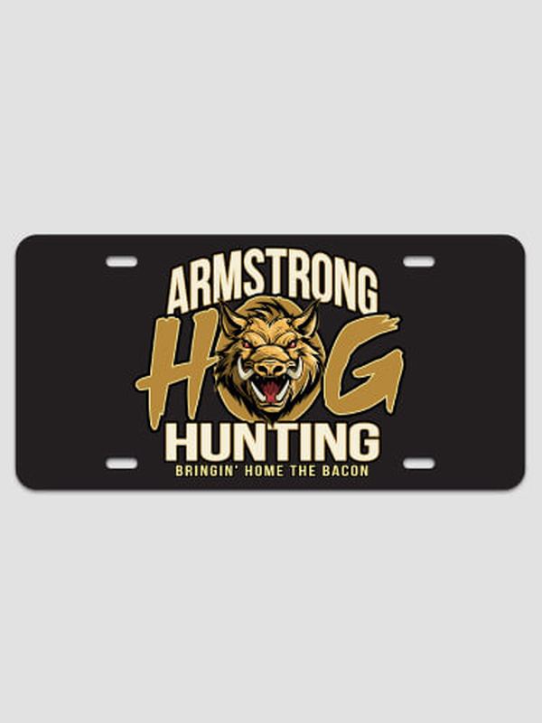 Hog Hunting : License Plates