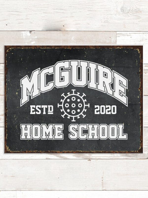 Homeschool 2020 : Tin Signs