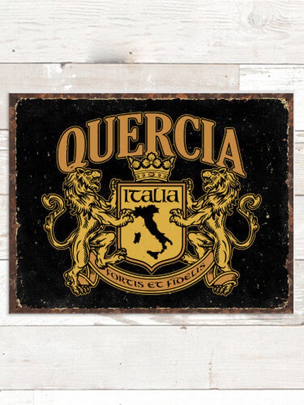 Italian Crest : Tin Signs product image 1