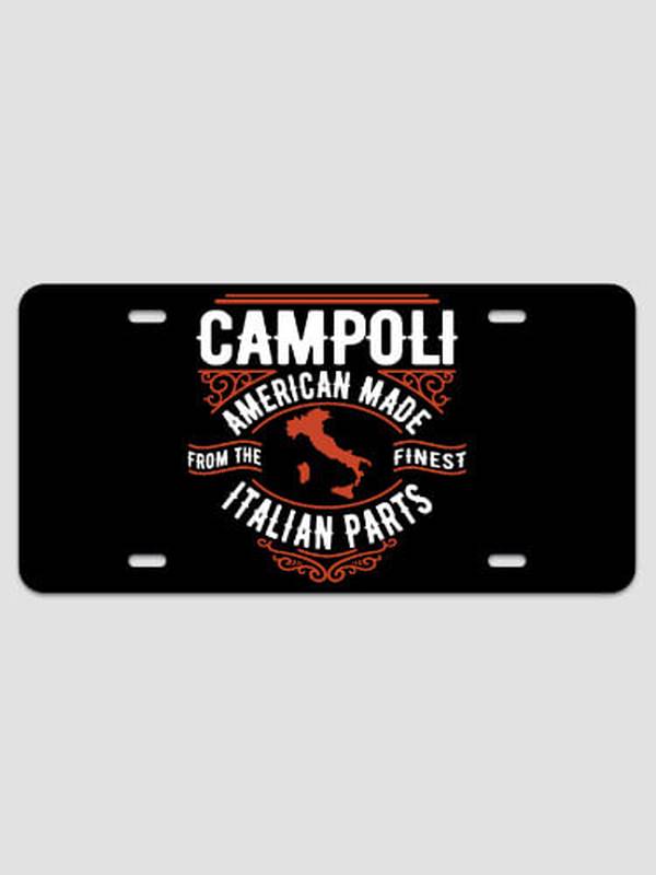 Italian Parts : License Plates